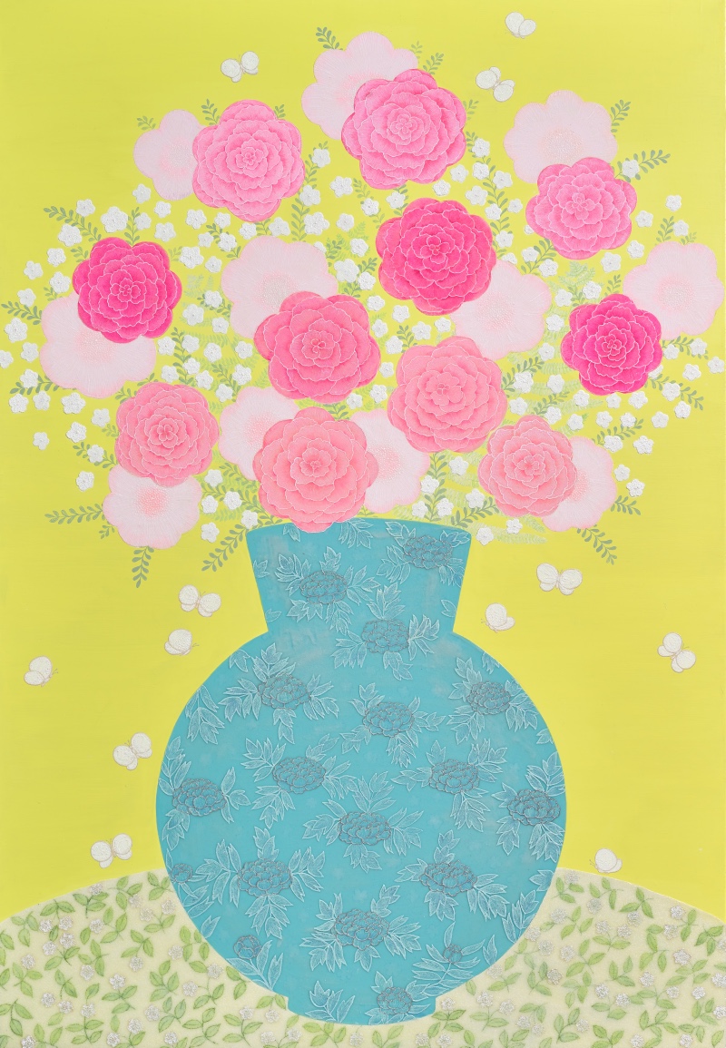 오의영 65021(우아한 향기, 162.2x112.1cm, Mixed media on canvas, 2022).jpg